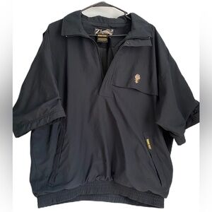 Gore-Tex Zero Restrictions Mens Golf Outwear Short Sleeves Pullover Jacket Large